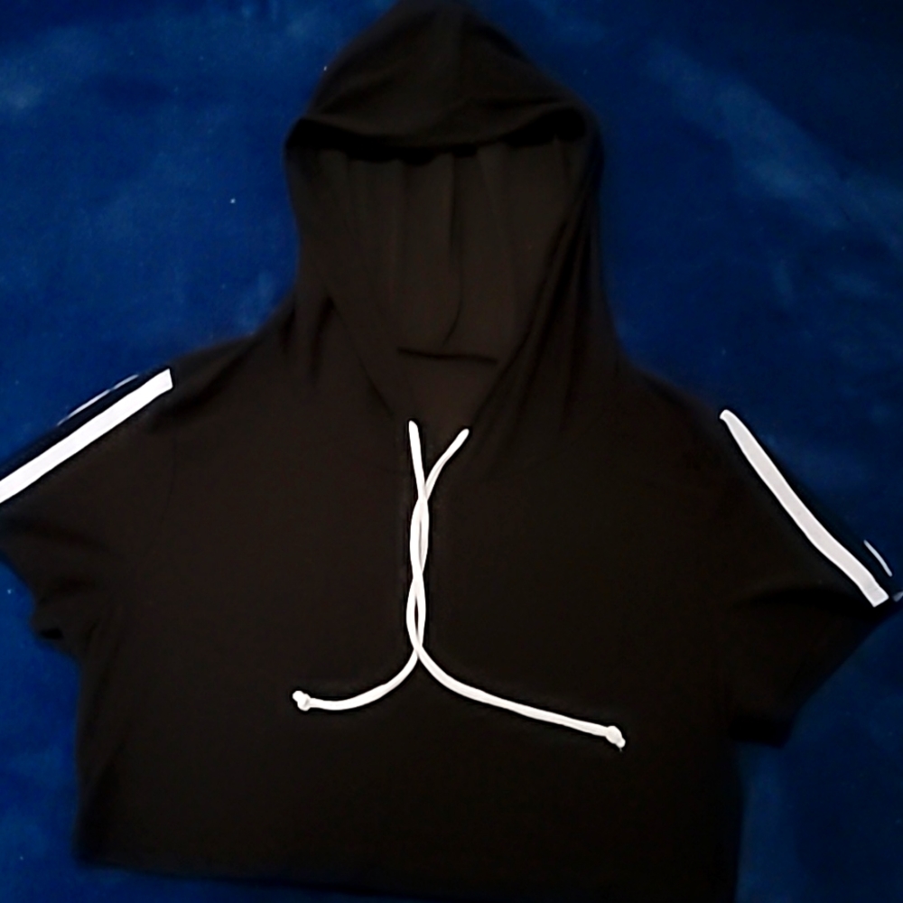 Hooded Crop Top